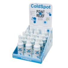 Point Relief ColdSpot Spray, 3 ounce, 12 pc Dispenser Display Box
