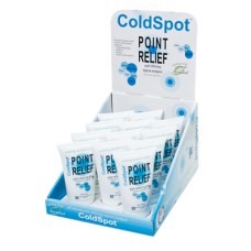 Point Relief ColdSpot Gel Tube 4 ounce, 12 pc Dispenser Display Box