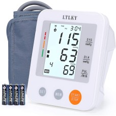 Automatic Arm Blood Pressure Monitor Digital Pulse Heart Rate Machine