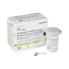 McKesson TRUE METRIX PRO Blood Glucose Test Strips 06-R3051P-01 100 Pack