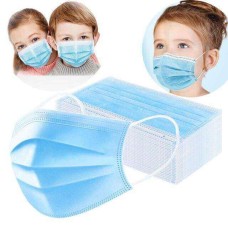 Kids Face Mask 3 Ply Disposable Non Woven Face Masks 10 / 50 Pack
